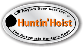 L'enrouleur de corde Doyle Huntin'Hoist est idéal pour la chasse au treestand