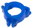 Collar de remplacement bleu pour poite G5 Megameat