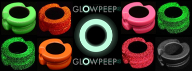 Les visettes Glowpeep vendues chez https://www.the-hunting-shop.com/nl/