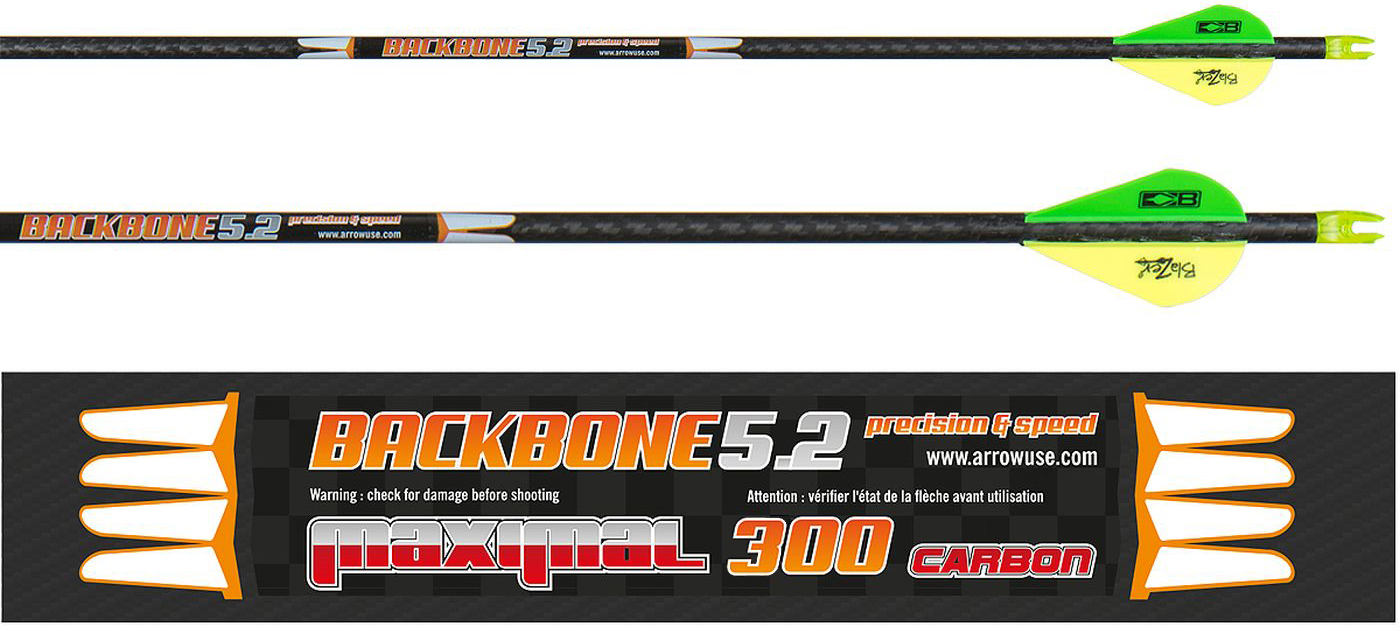 Flches carbone Maximal Backbone 5.2 chez The Hunting Shop