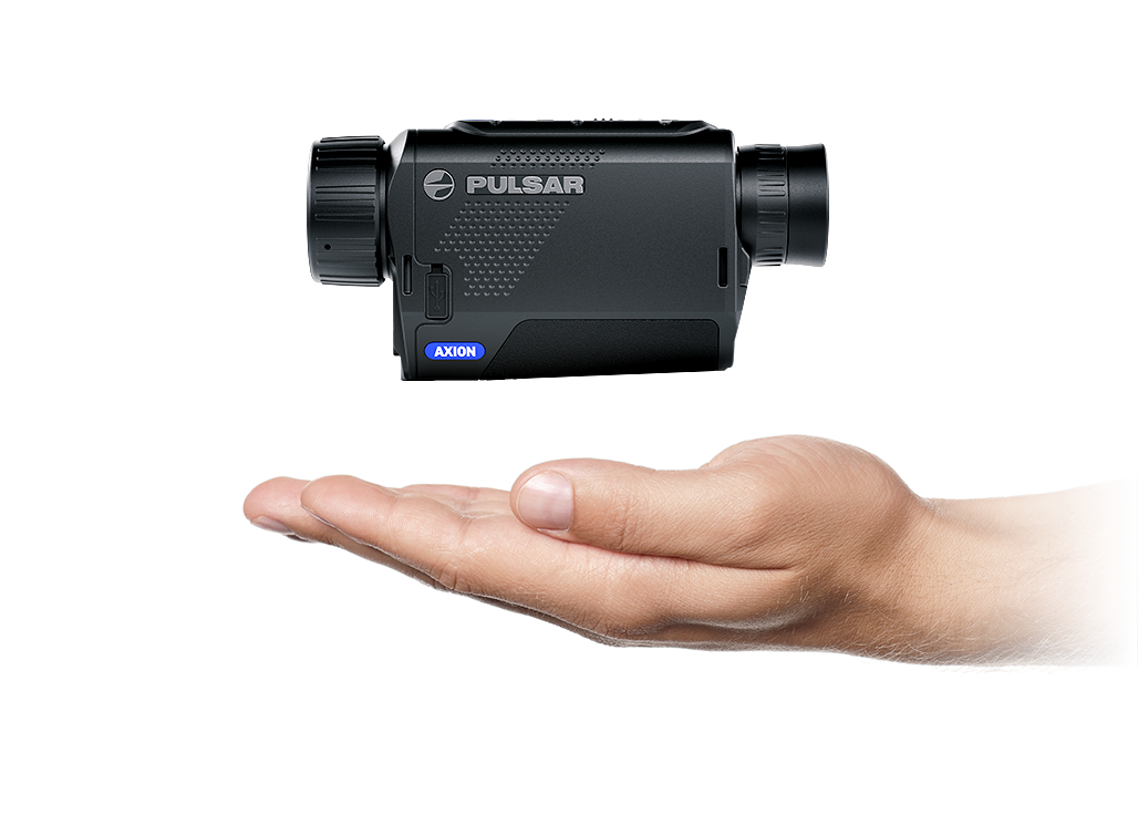 La Pulsar Axion XM30F tient dans une main!