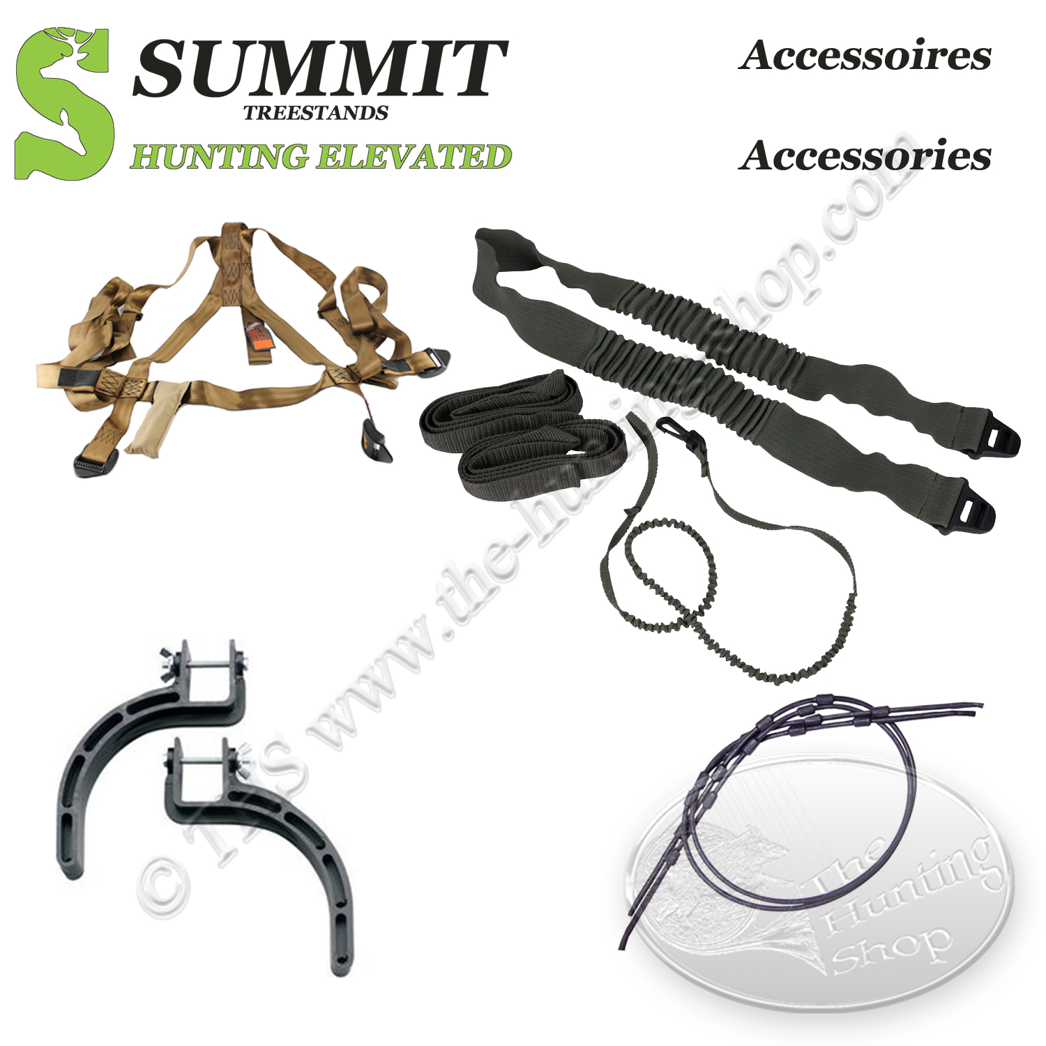 Accessoires fournis avec le Summit Open Shot SD