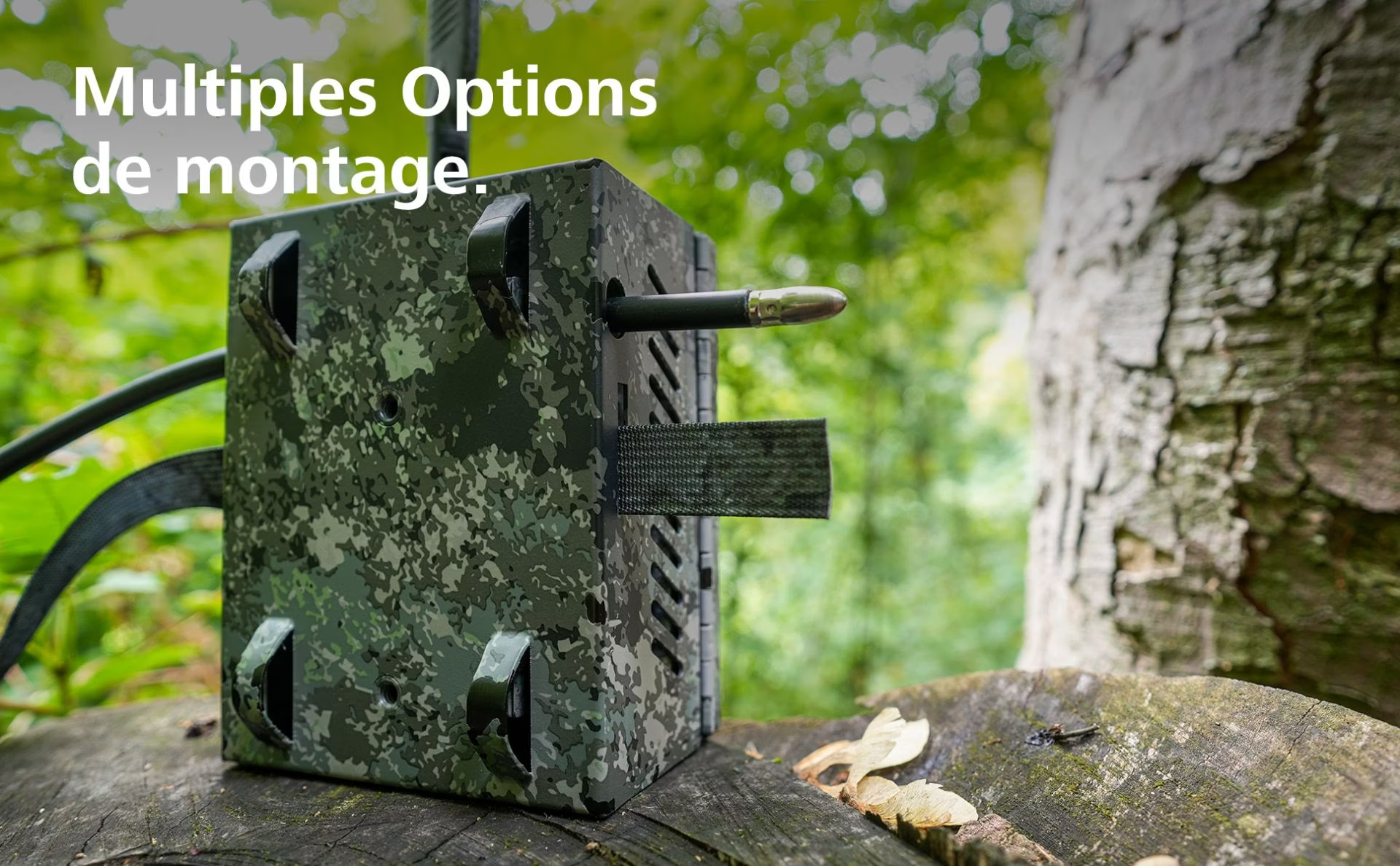 Options de montage multiples de la ZEISS Secacam 7